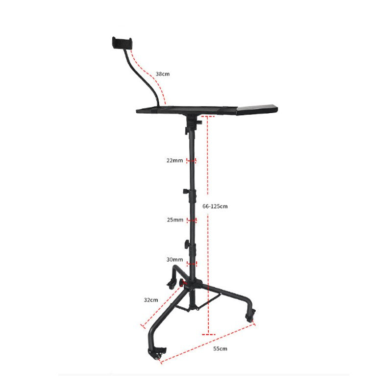 SMQ Multiafunction Portable Stand with Wheels - Metal SMQ Multiafunction Portable Stand with Wheels - Metal